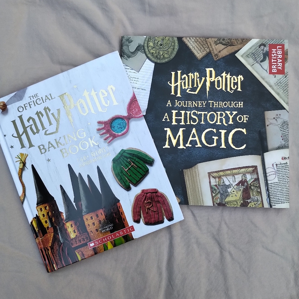 Two new condition Harry Potter books - Baking and Magic